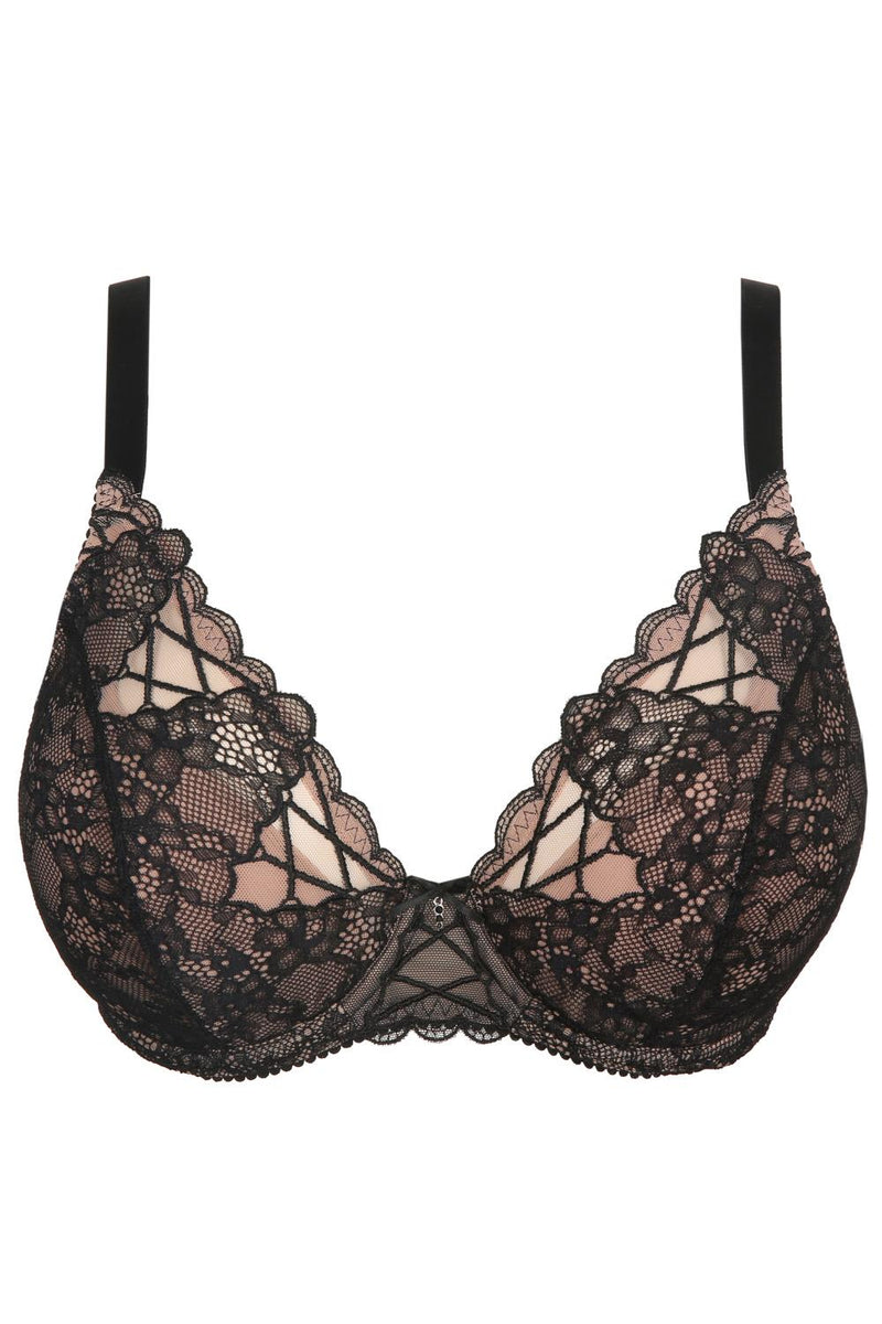 Prima Donna Livonia Plunge Bra 0163432 Black