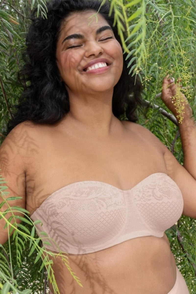 Wacoal Visual Effects Strapless Bra, Sand (854310)