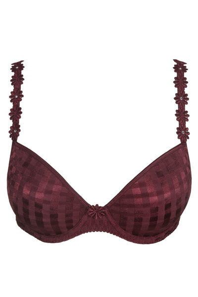 Marie Jo Avero Padded Plunge Bra, Wine (0100418)