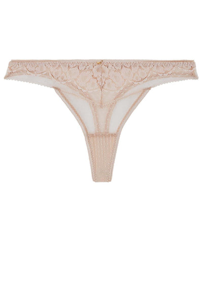 Aubade Illusion Fauve Thong IA26 Thé Blanc