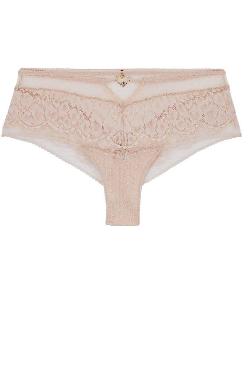 Aubade Illusion Fauve Shorty IA70 Thé Blanc