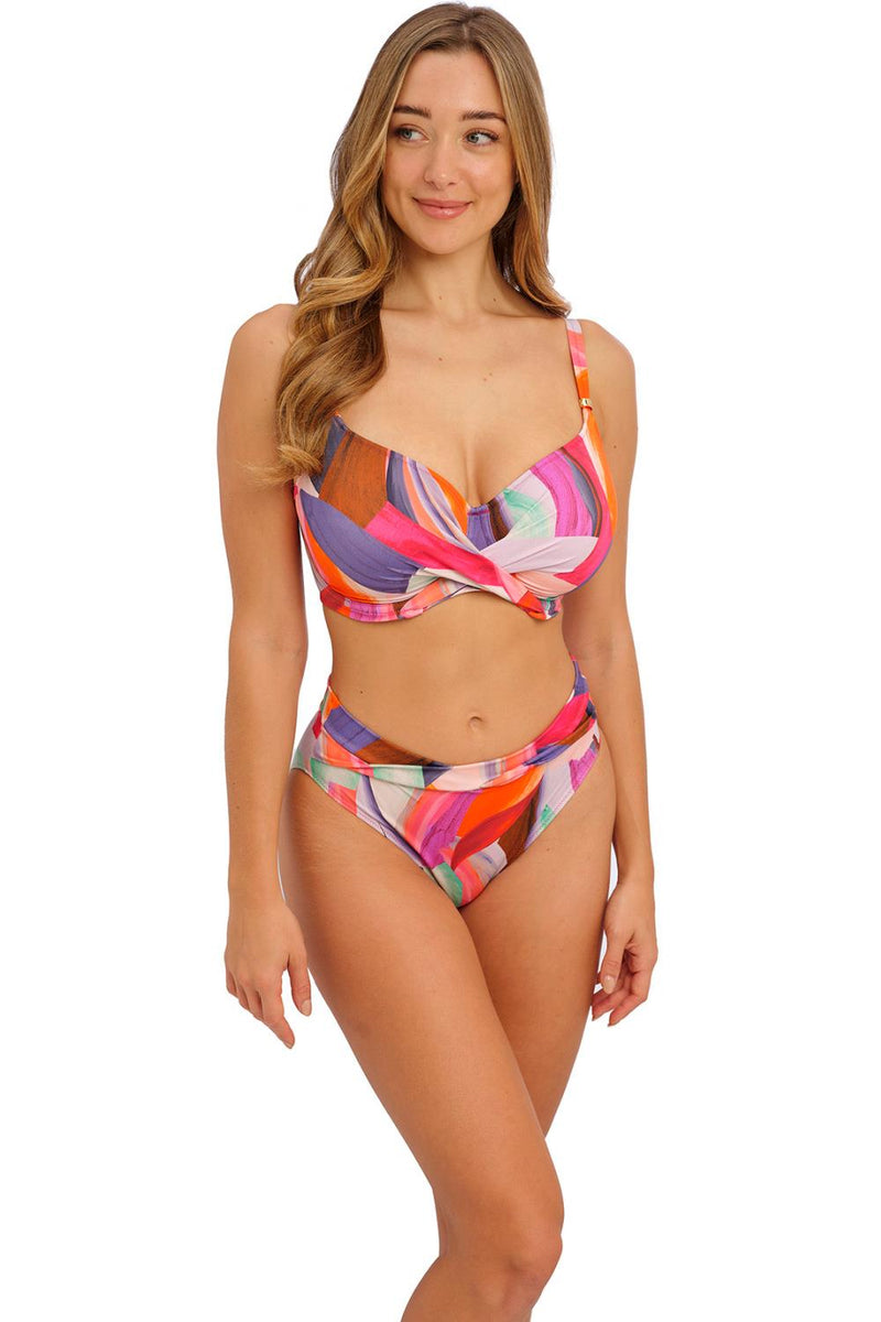 Fanatsie Aguada Beach Swim Bikini Brief, Sunrise (FS502970)