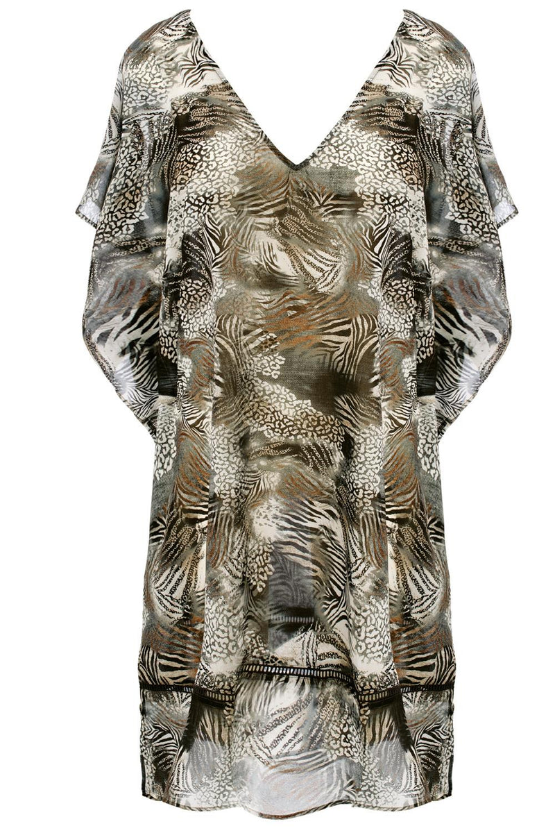 Fantasie Seraya Sands Kaftan, Monochrome (FS503794)