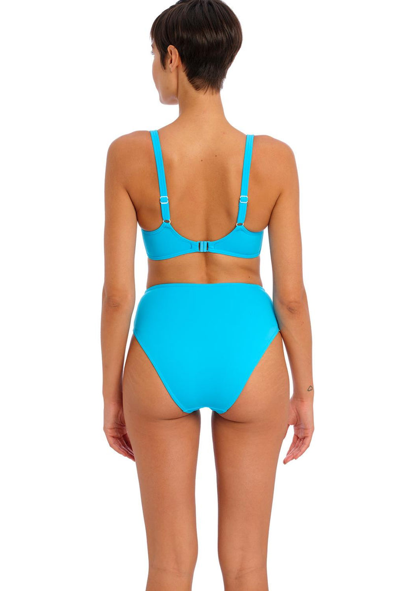 Freya Jewel Cove Sweetheart Swim Bikini, Plain Turquoise ( AS7231)