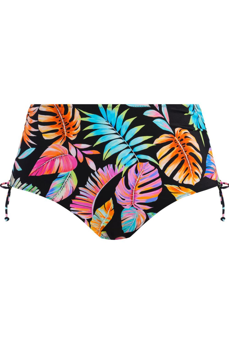 Elomi Swim Tropical Falls Adjustable Swim Bottom, Black (ES801573)