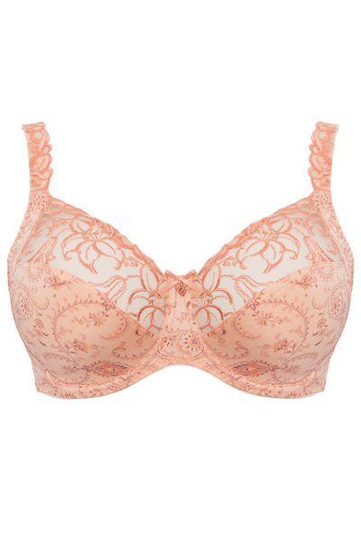 Ulla Dessous Zoe Underwired Full Cup Bra, (Cups H-L), Candy (4125)