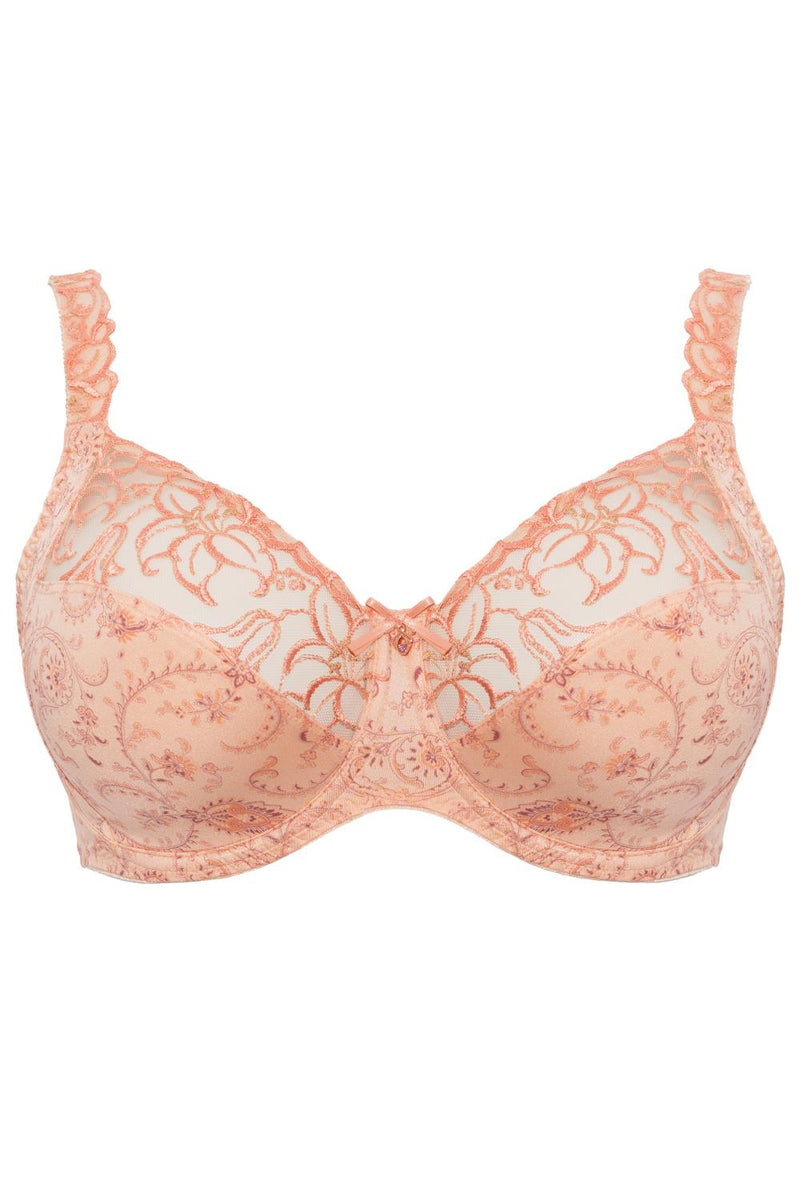 Ulla Dessous Zoe Underwired Full Cup Bra, (Cups H-L), Candy (4125)