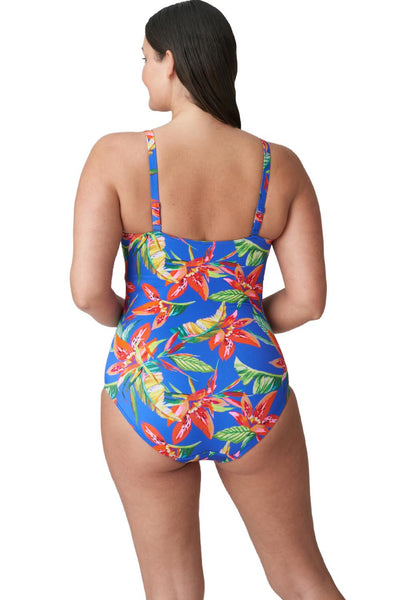 Prima Donna Latakia Full Cup Control Swimsuit 4011130 Tropical Rainforest