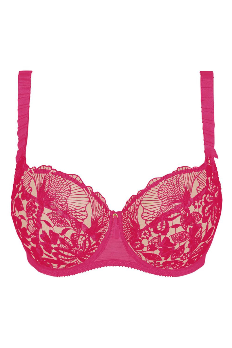 Empreinte Agathe Low-necked Bra, Camelia (8204)