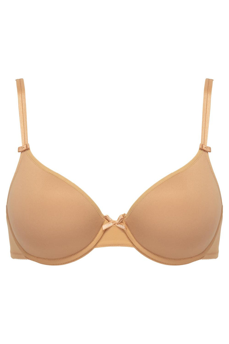 Chantelle Basic Invisible Smooth Support T-Shirt Bra, Toffee (1241)