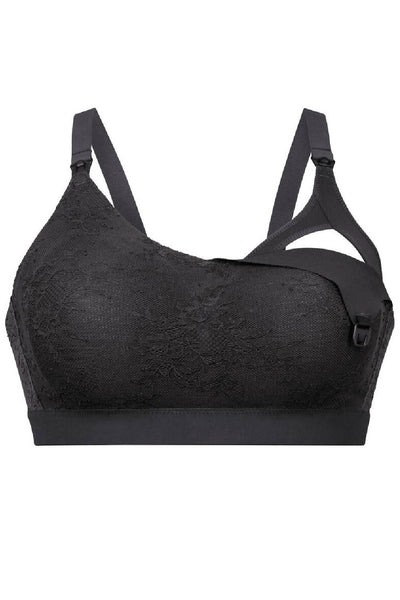 Anita Essential Lace Moulded Cups Nursing Bra,Anthracite (5057)