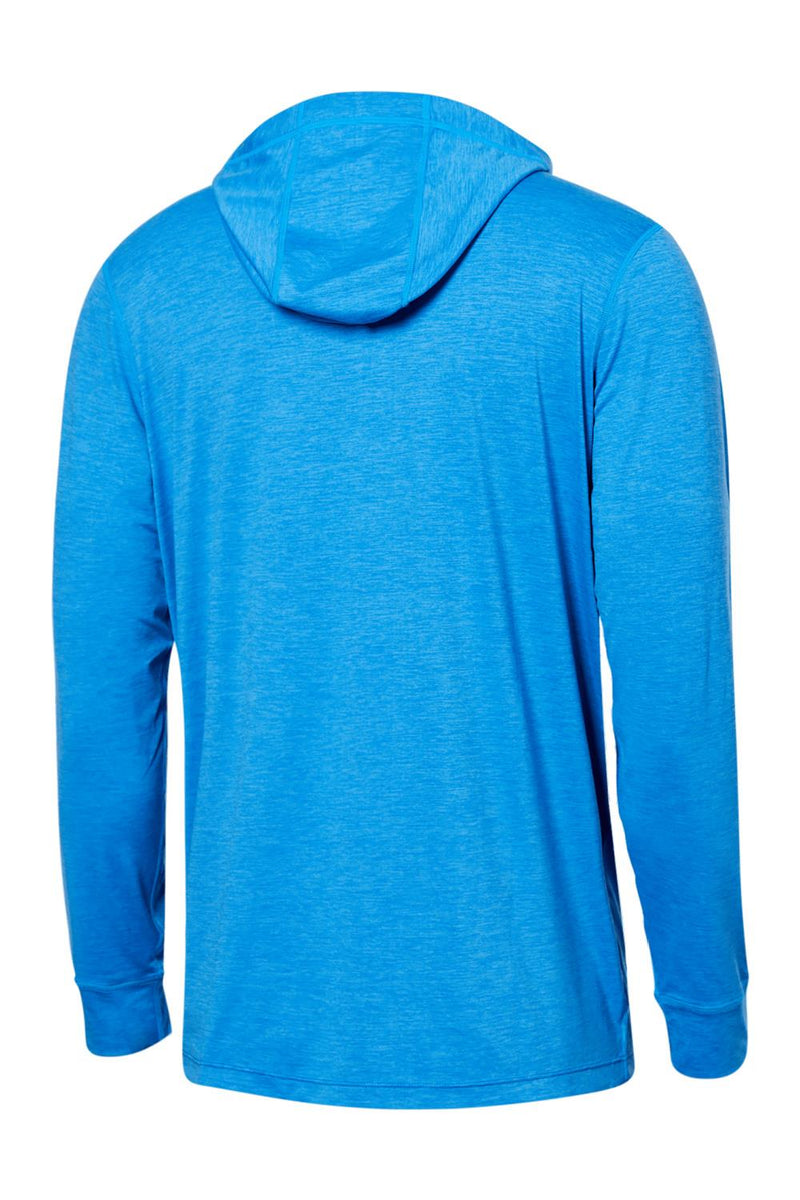 SAXX Droptemp All Day Cooling Hoodie SXLH45-RBH (Racer Blue Heather)