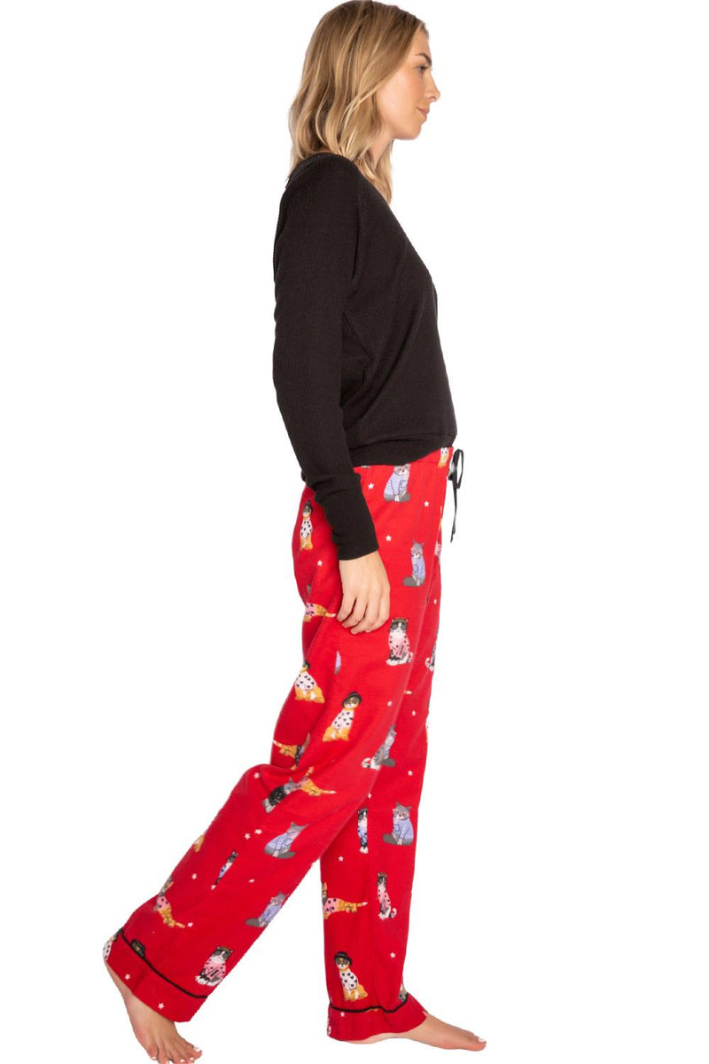 PJ Salvage Flannels Pants, Red (RKFLP)