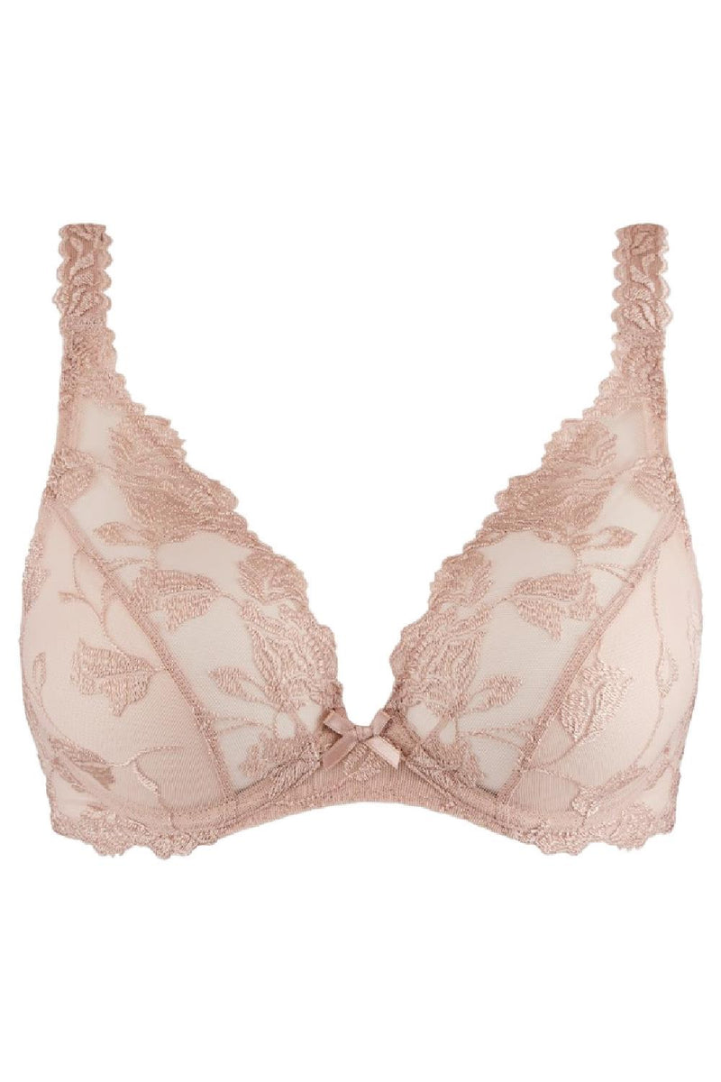 Aubade Softessence Underwired Plunge Bra, Skin (TMF12)