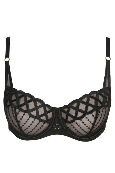 Marie Jo Jhana Balcony Bra Vertical Seam, Black (0102793)