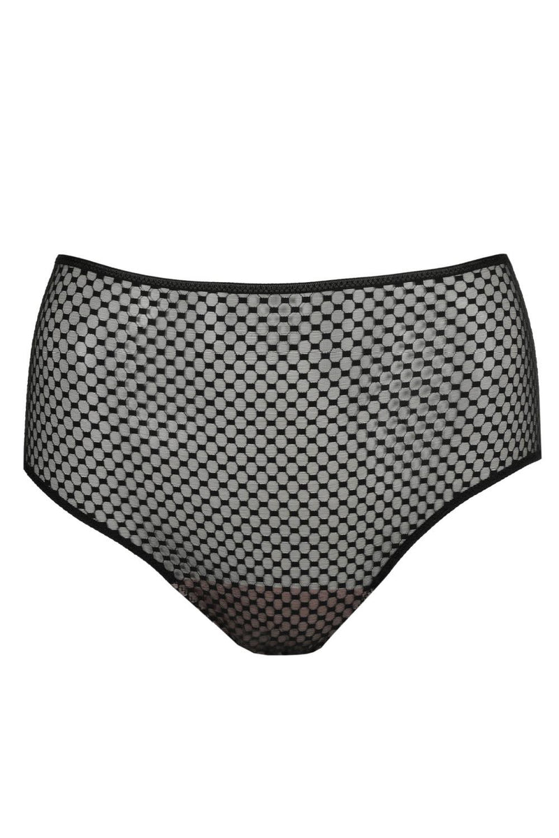 PrimaDonna Twist Glass Beach High Waist Brief, Black (0542352)