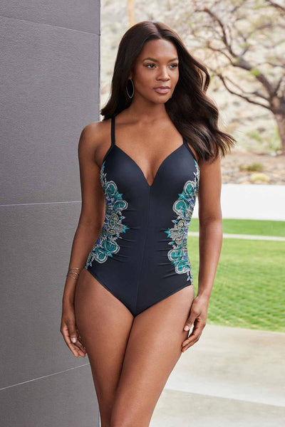 Miraclesuit Precioso Temptation Swimsuit 6560158 Black Multi