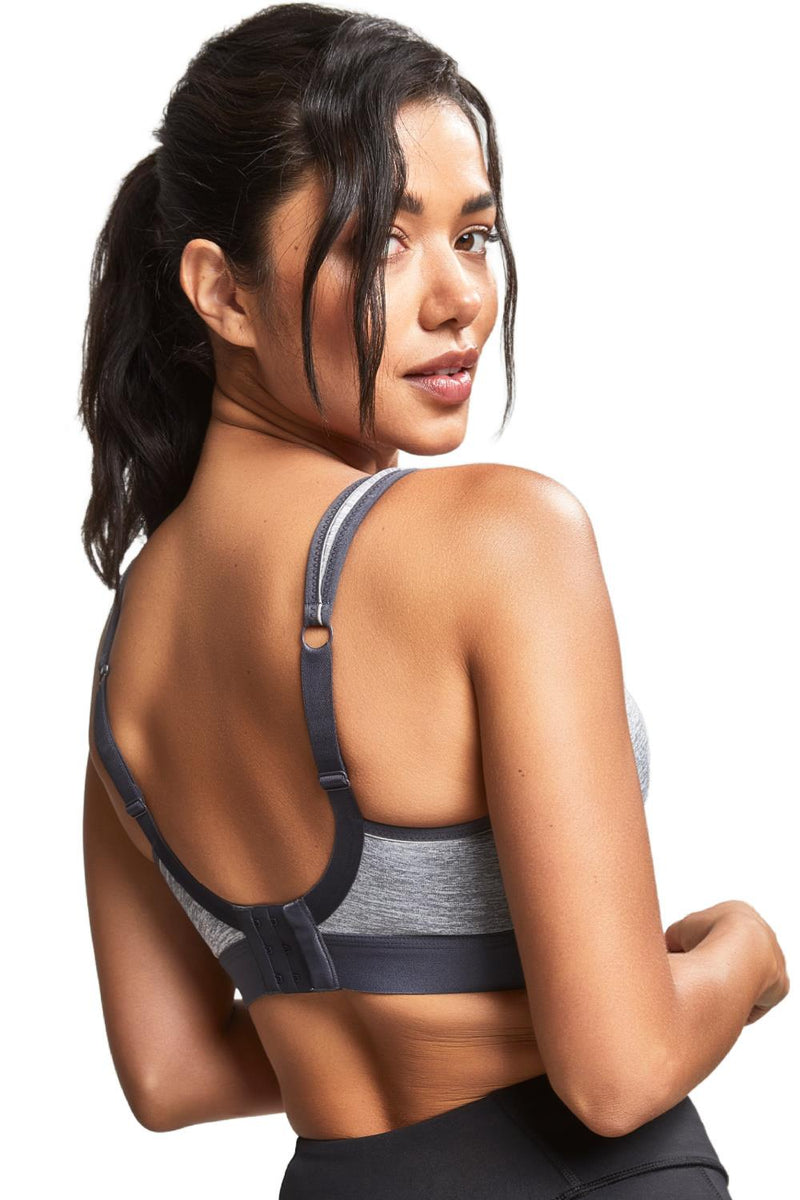 Panache Non-Wired Sports Bra 7341B Charcoal Marl – My Top Drawer