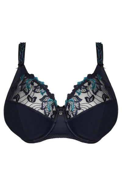 PrimaDonna Deauville Full Cup Bra, I - K Cup, Velvet Blue (0161815)