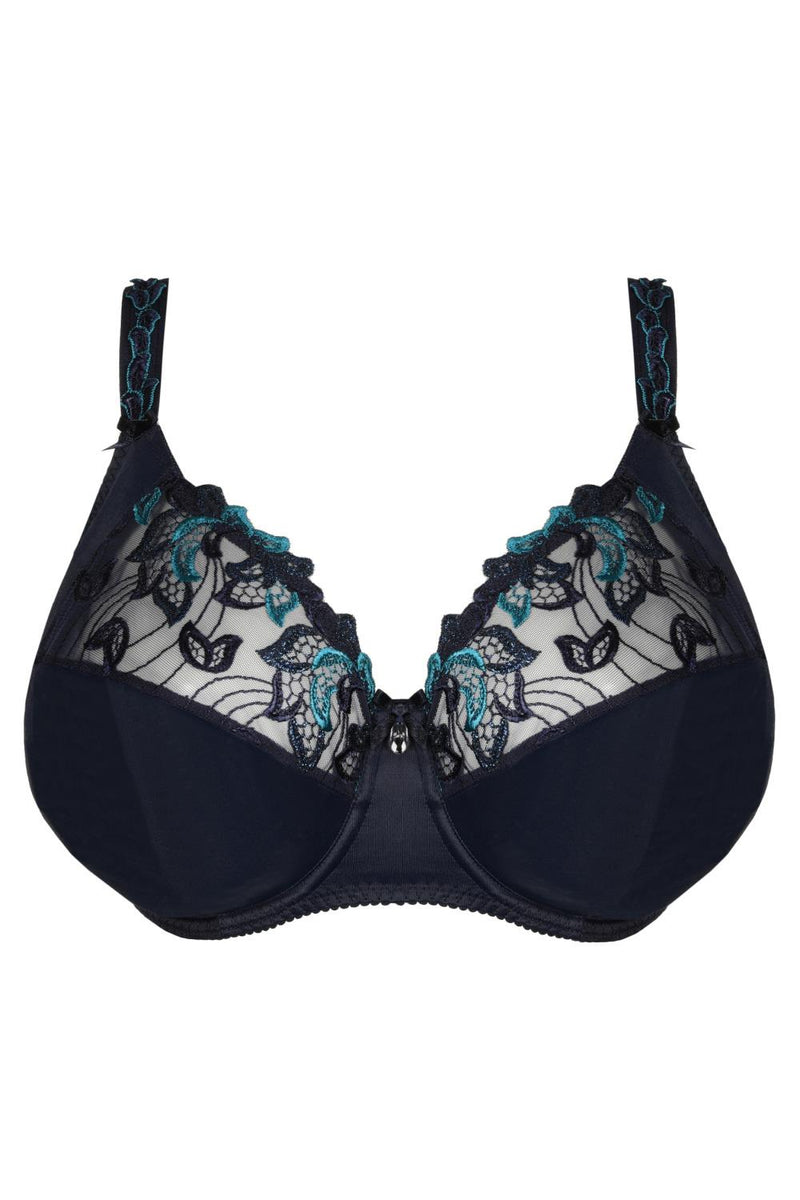 PrimaDonna Deauville Full Cup Bra, I - K Cup, Velvet Blue (0161815)