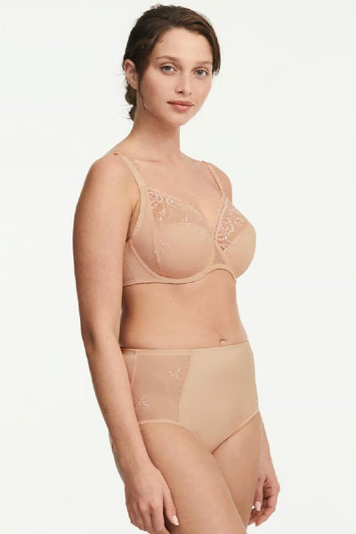 Chantelle Every Curve High Waist Brief, Golden Beige (C16B8)