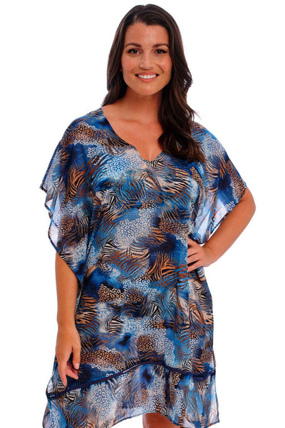 Fantasie Seraya Sands Kaftan, Denim (FS503794)