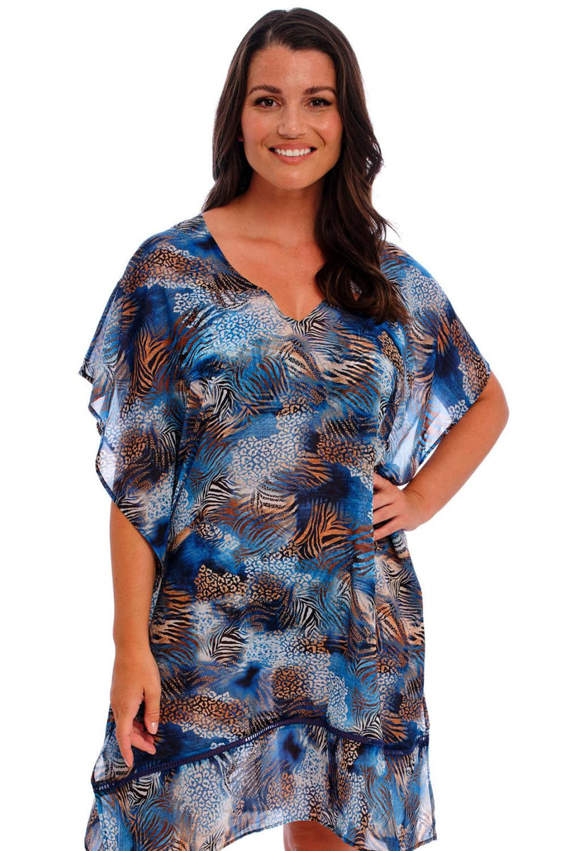 Fantasie Seraya Sands Kaftan, Denim (FS503794)