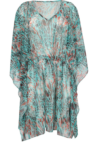 PrimaDonna Riyad Swim Kaftan, Turquoise Seas (4012884)