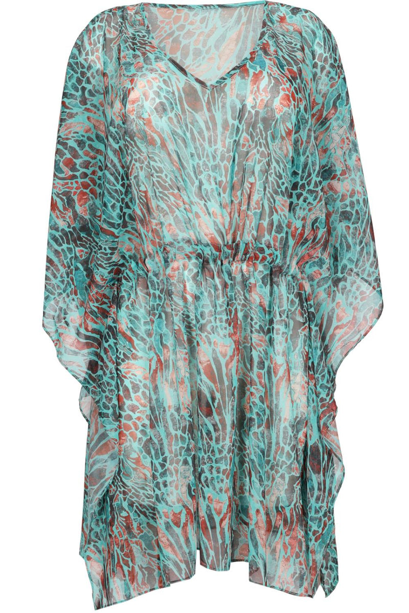 PrimaDonna Riyad Swim Kaftan, Turquoise Seas (4012884)