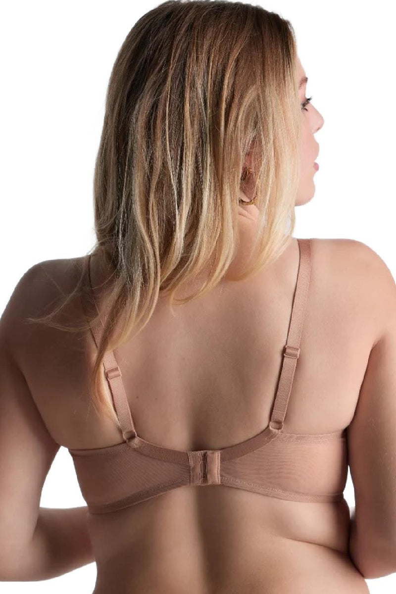 Aubade Sheer Emotion Half-Cup Bra, Sand (4MF14)