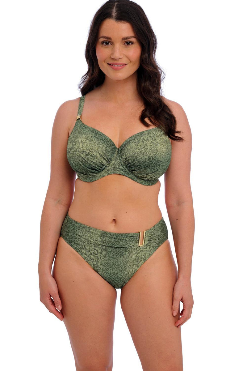 Fantasie Maya Bay Mid Rise Swim Bottom, Peridot (FS505772)