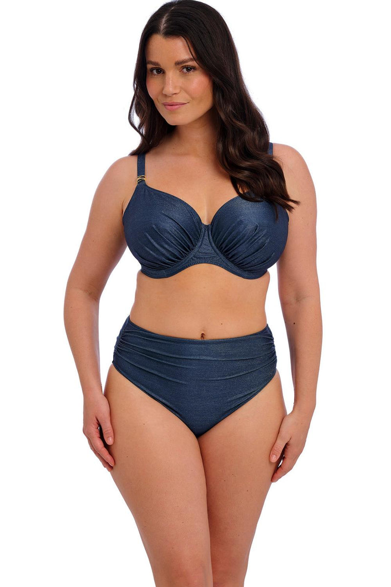 Fantasie Paros Coast High Waist Bikini Brief, Midnight Sparkle (FS506171)