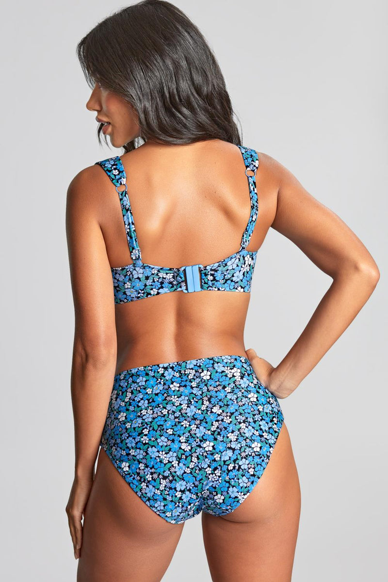 Panache Swim High Waist Bikini Bottoms, Posy Print (SW1755)