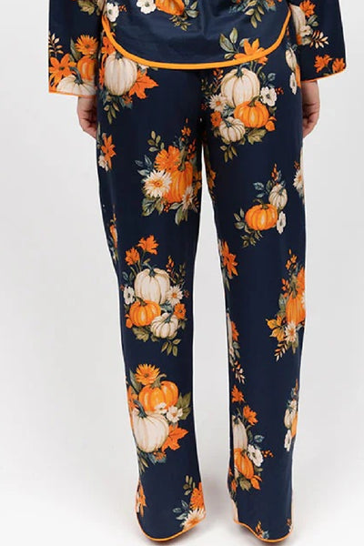 Cyberjammies Auburn Pajama Bottoms, Pumpkins (5076)