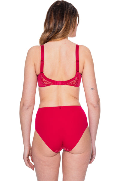 Louisa Bracq Tweegy Full Brief, Red (53550)