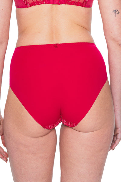Louisa Bracq Tweegy Full Brief, Red (53550)