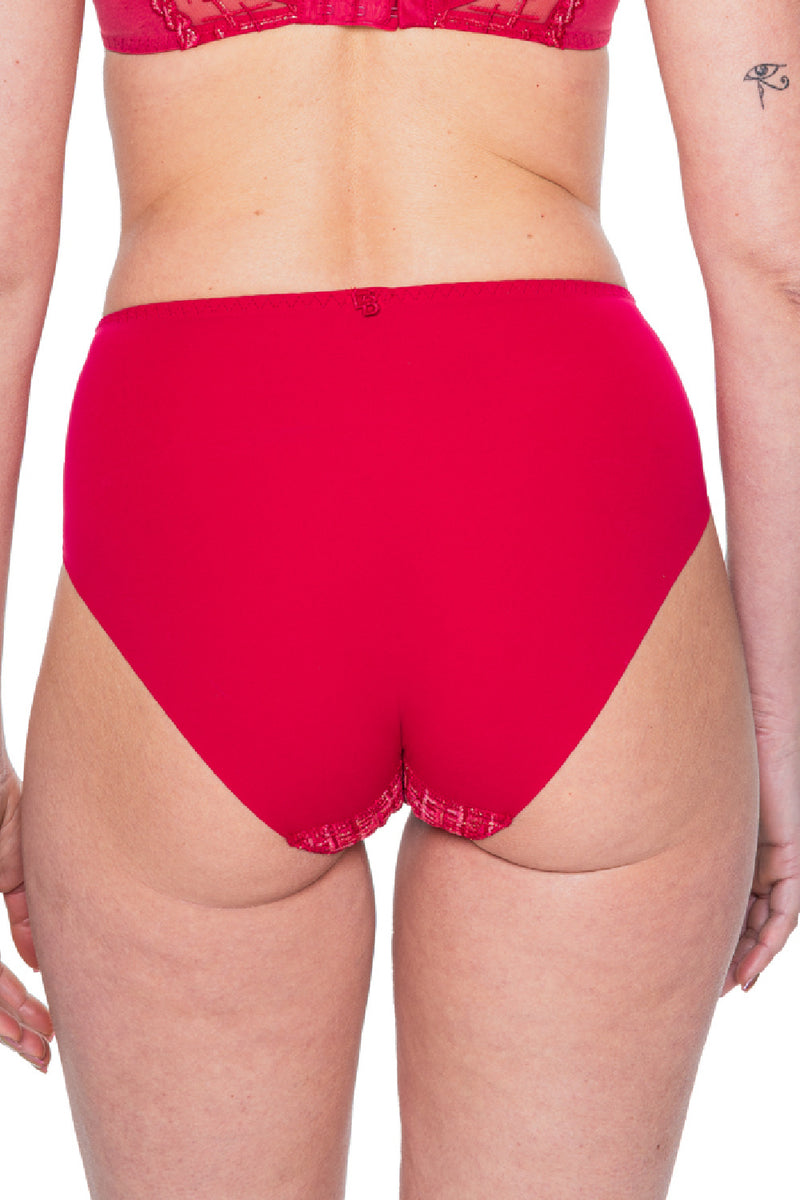 Louisa Bracq Tweegy Full Brief, Red (53550)