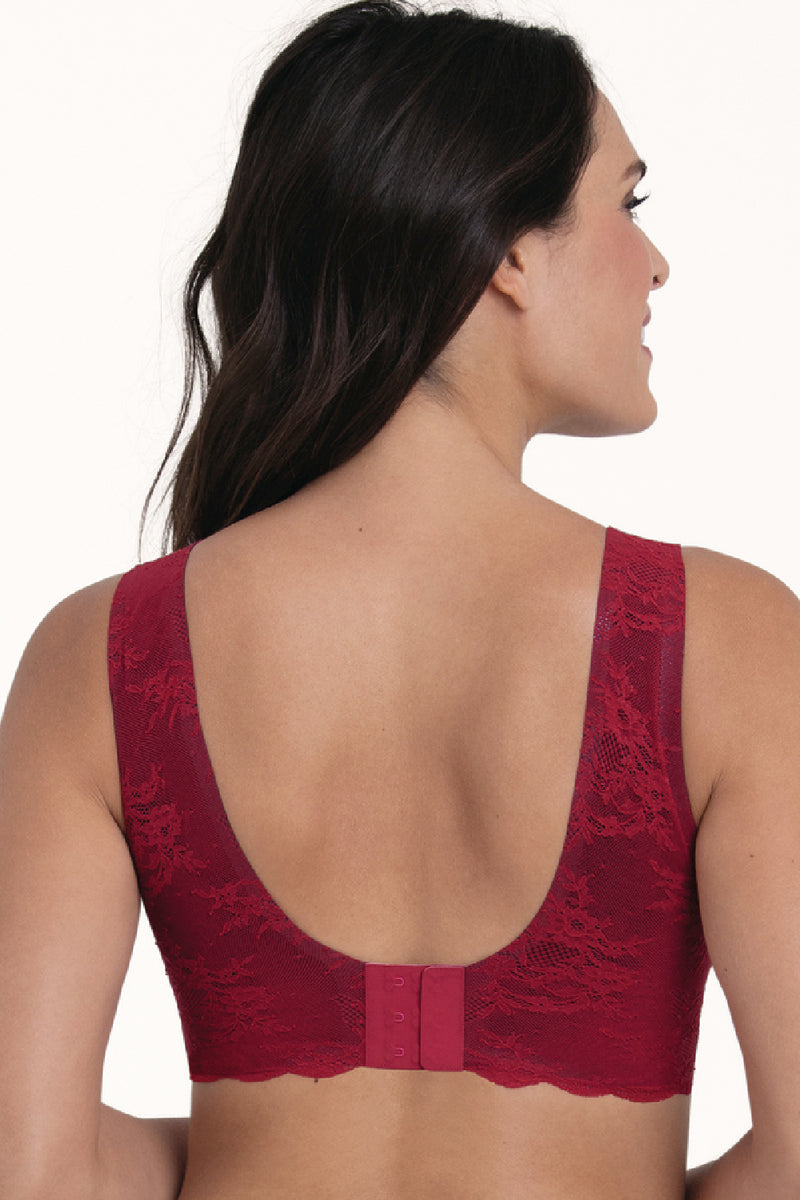 Anita Essentials Lace Bralette, Red (5400)