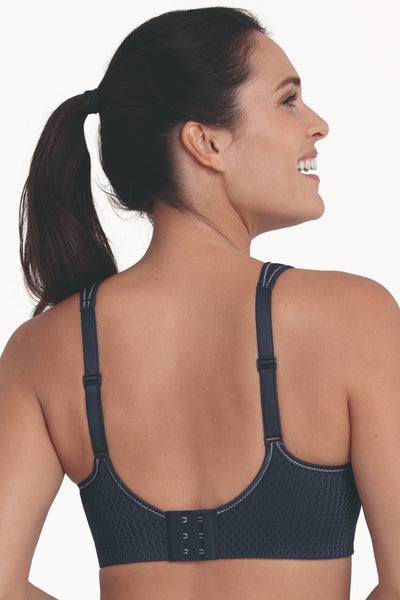 Anita Air Control DeltaPad - Maximum Support Sports Bra, Blue Iris (5544)