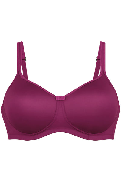 Anita Tonya Padded Wireless Mastectomy Bra, Purple Wine (5706X)
