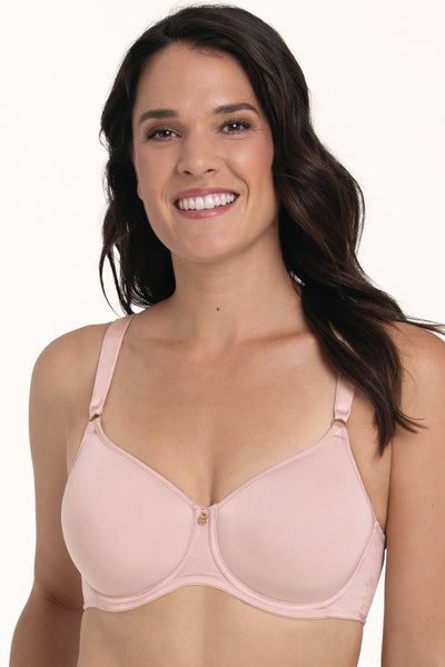 Anita Claire Comfort Underwire T-Shirt Bra, Rosewater (5833)