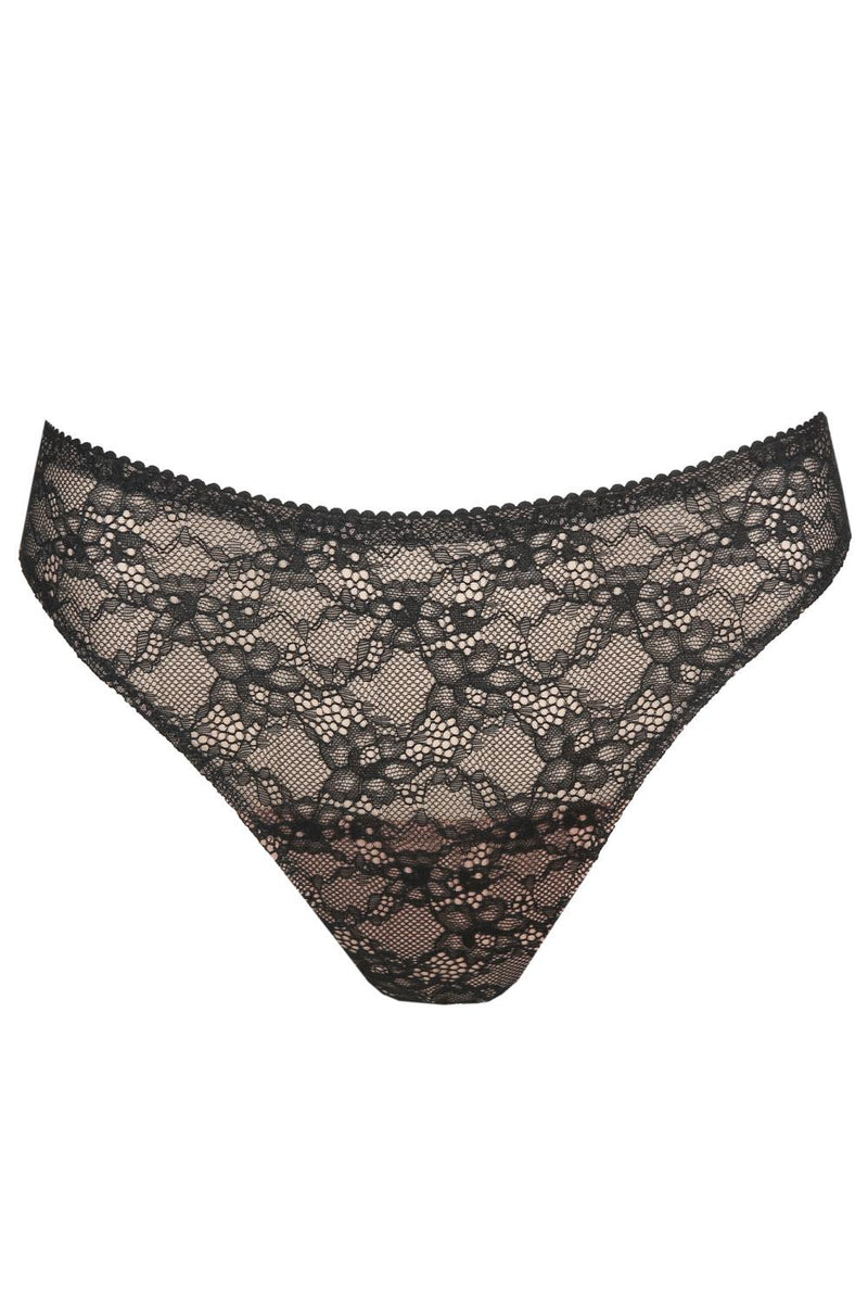 Prima Donna Livonia Thong 0663430 Black