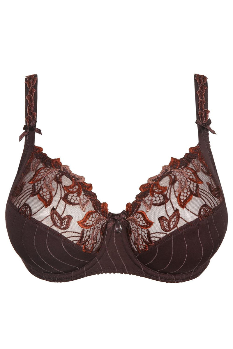 PrimaDonna Deauville Full Cup Bra (Cup B-E), Ristretto (0161810)