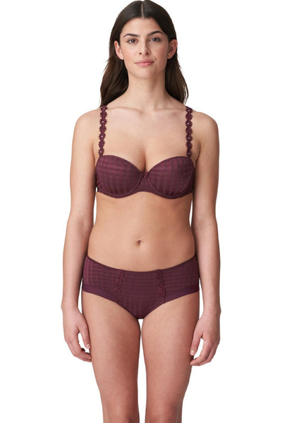 Marie Jo Avero Padded Balcony Bra, Wine (0100419)