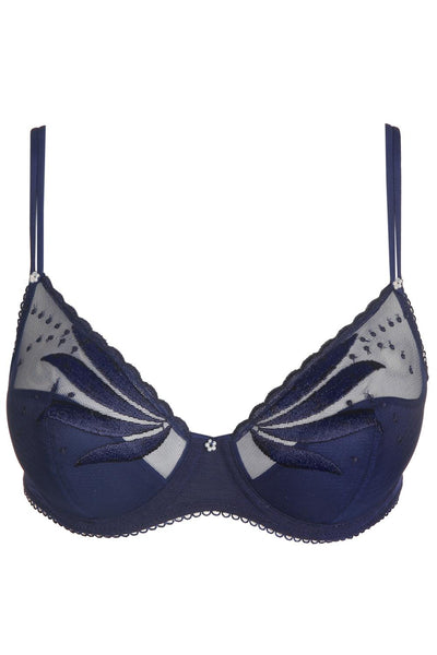 Marie Jo Etoile Half Padded Plunge Bra, Sapphire Blue (0102745)