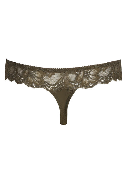 Prima Donna Madison Thong, Olive Green (0662125)