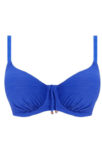 Fantasie Beach Waves Gathered Full Cup Bikini Top FS502201 Ultramarine