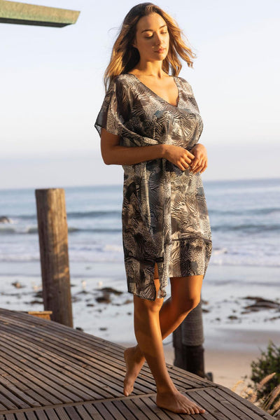 Fantasie Seraya Sands Kaftan, Monochrome (FS503794)