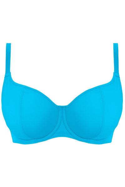 Freya Jewel Cove Sweetheart Swim Bikini, Plain Turquoise ( AS7231)