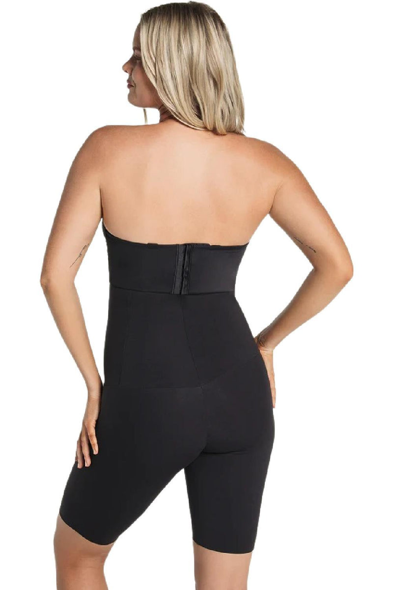 Leonisa Extra-High-Waisted Moderate Shaper Short, Black (012940)